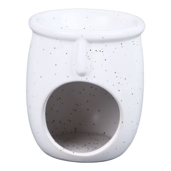 3Pcs Ceramic Tealight Candle Holder Oil Burner Wax Melt Oil Burner for Home Bedroom Decor Christmas Housewarming Gift