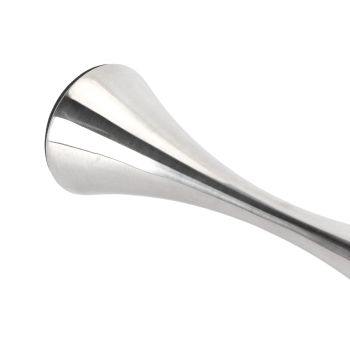Stainless Steel Vase Innovative Elegant Modern Style Round Mouth Metal Flower Vase for Living Room Table