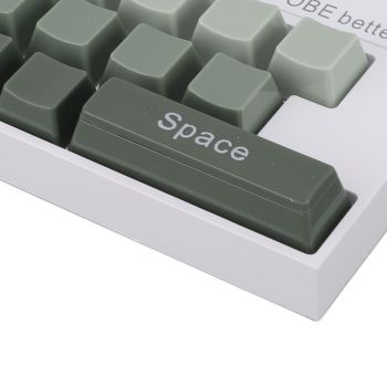 Mechanical Keyboard Ornaments Decoration Luminous Display with Number Stickers for Home Desktop Office Green