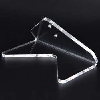 Skateboard Display Rack Stand Transparent Acrylic Wall Mount Hanger Holder for Home Office Use