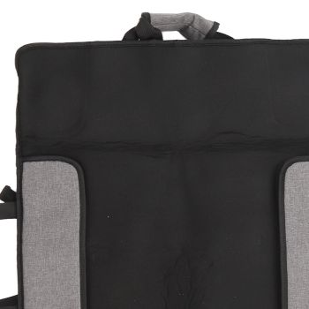 24in Computer Monitor Storage Bag Portable Computer Monitor Carrying Bag Travel Carrying Case For Screens and Monitors Gray