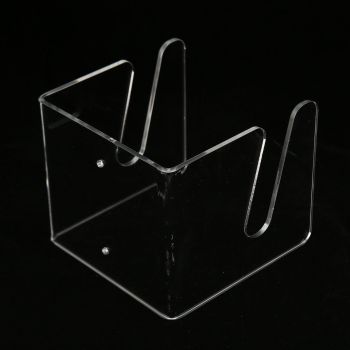 Skateboard Wall Mount Acrylic Display Storage Holder Hanger Home Decoration for Indoor Transparent