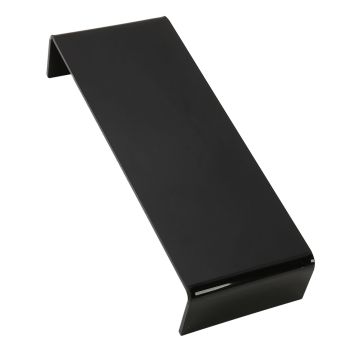 Monitor Riser 50lb 3.5inch Height Improve Sitting Posture Reduces Neck Eyes Pressure Space Saving Acrylic Computer Stand for Bedroom Study Black