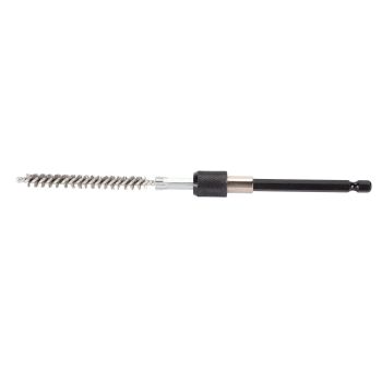 7Pcs Stainless Steel Bore Brush Stainless Steel Bristles Wire Brush in Different Sizes for Power Drill Cleaning