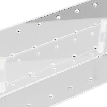 Cake Pop Stand 21 Holes Clear Acrylic Lollipop Display Holder for Weddings Baby Showers Birthday Party