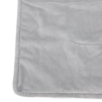 USB Heated Blanket with Temperature Control Mutipurpose Electric Heated Throw Warm Cozy Knee Heating Blanket Home Office Silver