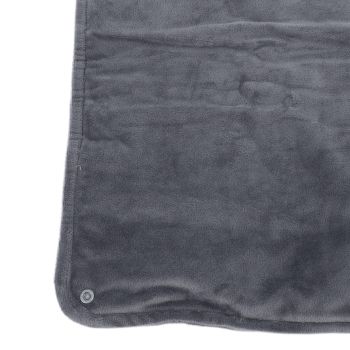 USB Heated Blanket with Temperature Control Mutipurpose Electric Heated Throw Warm Cozy Knee Heating Blanket Home Office Dark Gray