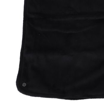 USB Heated Blanket with Temperature Control Mutipurpose Electric Heated Throw Warm Cozy Knee Heating Blanket Home Office Black
