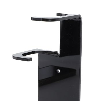 Lightsaber Wall Mount Stand Acrylic Stable Wall Mounted Lightsaber Display Rack for Home Bedroom Black