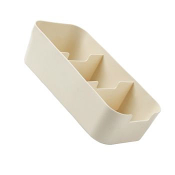Plastic Drawer Organizers Trapezoid Stackable Tabletop Socks Underwear Organizer Storage Box for Closet