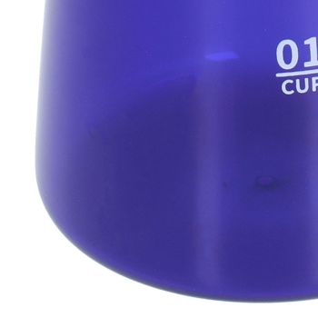 Tea Cup Borosilicate Glass 300ml 11.9oz Heat Resistant Household Coffee Mug Water Container with LidBlue