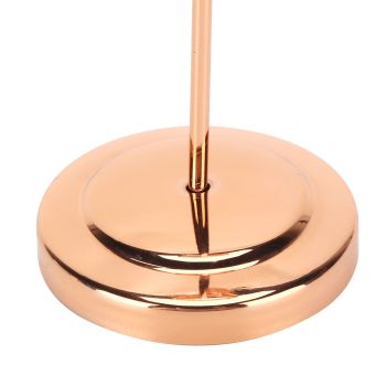 Table Number Holder Stainless Steel Durable Fade Resistant Lightweight Picture Clip for Hotel Restaurant15.5cm Rose Gold