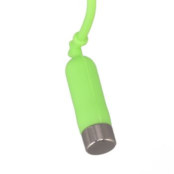 Silicone Tea Infuser Cute Diver Shape Loose Tea Leaf Filter Tea Diffuser Strainer with Chain and Drip Tray for Home Green