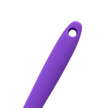 Silicone Spatula Food Grade High Heat Resistant Non Stick Spatula Kitchen Utensils Cookware for Cooking Baking Purple