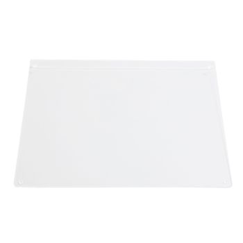 Acrylic Cutting Board Non Slip Clear Cutting Board with Counter Lip for Kitchen Counter 45x35x3CM