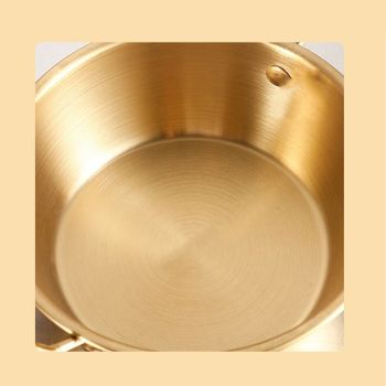Double Ear Snack Bowl Multifunctional 304 Stainless Steel Noodle Bowl for Home Restaurant
