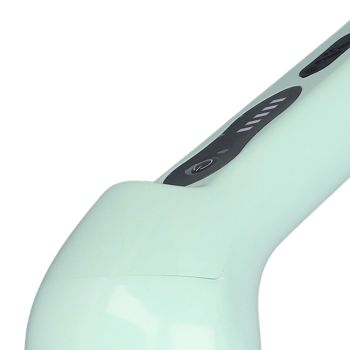 Electric Handheld Brush Adjustable Extension Handle Powerful Highly Efficient Labor Saving Electric Spin Scrubber for Bathroom Kitchen 9 Heads Green