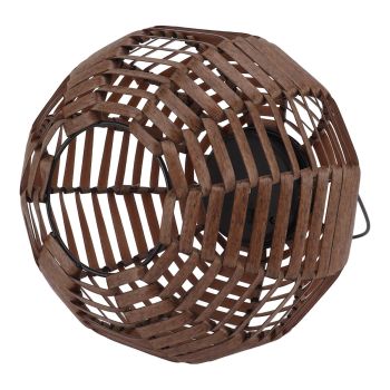 Rattan Solar Lantern Outdoor LED Hanging Lantern Waterproof Landscape Decorative Lamp for Garden Lawn Patio