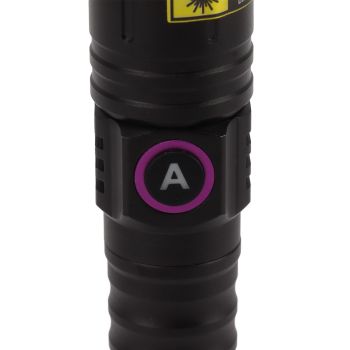 365nm Black Light UV Flashlight Handheld LED Blacklight Flashlight for Pet Urine Stains Rocks Money Resin Curing