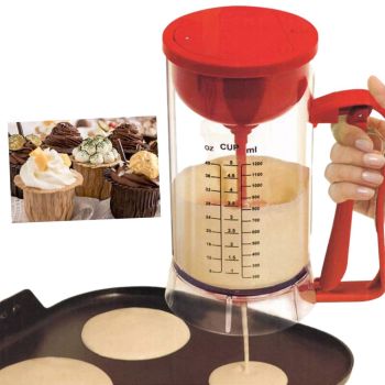 Kitchen Hand Held Electric Pancake Batter Mixer Dispenser Blender Machine Baking Tool Kitchen Appliance