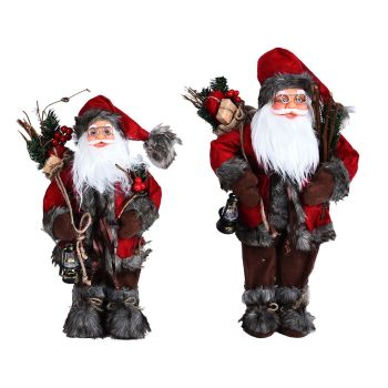 Christmas Decorations Santa Action Figure Take Stick Doll