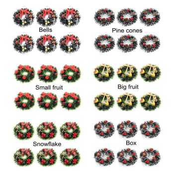 Candle Wreath Christmas Wreath Christmas Tree Wreath Candle Garland