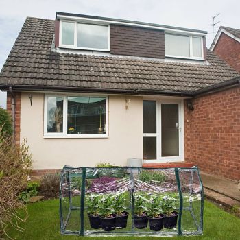 Warm Plastic Film Small Warm House Outer Cover Greenhouse Plant Greenhouse Rainproof House Garden Greenhouse