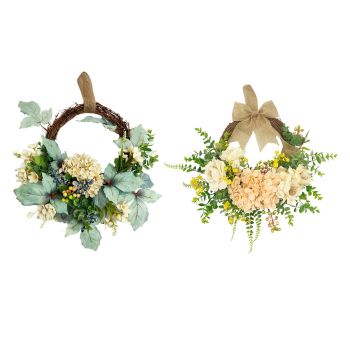 Imitation Wreath Simulation Vibrant Wreath Decoration for Home Door