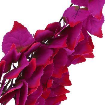 Artificial Reptile Plants Lifelike Plastic Plant Hanging Leaves Decoration with Suction Cup for Reptiles Terrarium Fish TankT-1034J1