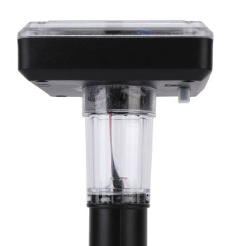 2Pcs Mole Repellent LED Ultrasonic Solar Powered Safe Portable Sturdy Durable Vole Repeller for Hotel Villa Garden