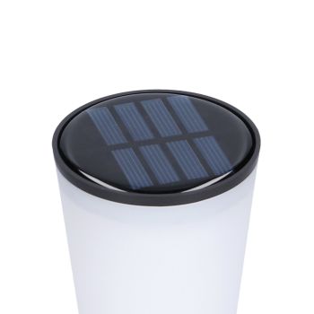 Solar Wall Lamp Warm White RGB Cordless Safe Modern Design Sturdy Durable Outdoor Lamp for Garden Garage BackyardRGB