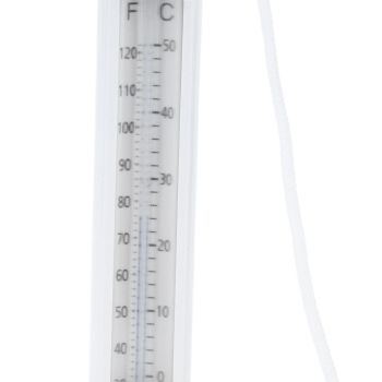 2Pcs Water Thermometer Set High Temperature Resistant Pool Chlorine Dispenser for Pond Swimming Pool