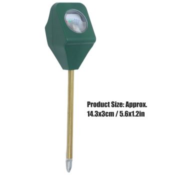 Mini Soil Detector Portable Pointer Type Soil Hygrometer Moisture Meter Tester for Garden Farm Lawn Orchard