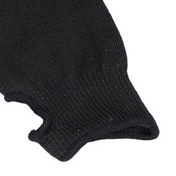Black Cut Resistant Arm Sleeves Level 5 Protection Wear Resistant Arm Guard for Working