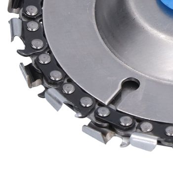 Wood Carving Disc Saw Disc Grinding Wheel Woodworking Shaping and Cutting Disk for 4in 22 Teeth Angle Grinder