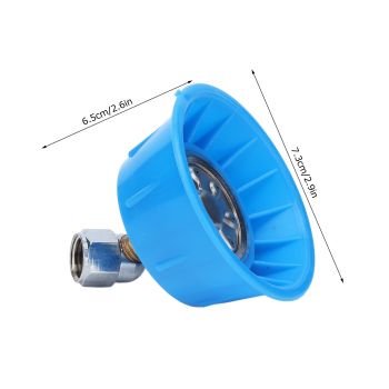 7 Holes Elbow Atomizing Nozzle G1/4 Female Thread Garden Agricultural High Pressure Pesticide Sprayer Nozzle