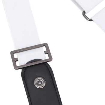 No Buckle Belt Women Traceless Adjustable Size Weaving Buckle Free Belt Women for Trousers SweaterWhite