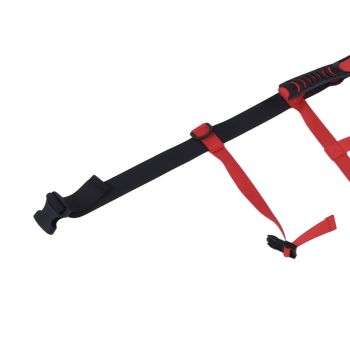 Children Ski Training Safety Ropes Adjustable Outdoor Skiing Harness Safety Shoulder StrapRed
