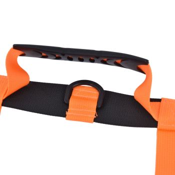 Children Ski Training Safety Ropes Adjustable Outdoor Skiing Harness Safety Shoulder StrapOrange