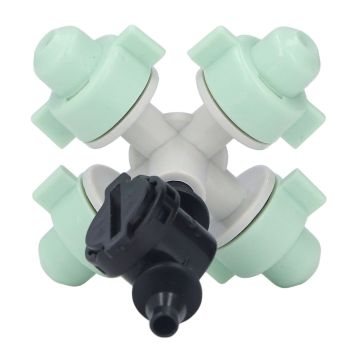 10 Set Cross Misting Spray Nozzle with 4/7mm Joint Micro Irrigation Head for Farmland Garden Sprinklers