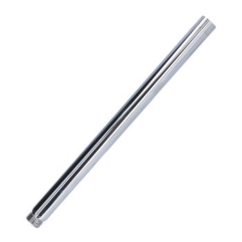 30cm/12in Shower Arm G1/2in Stainless Steel Shower Arm with Polished Chrome Finish Easy to Install and Clean for Bathroom and Toilet