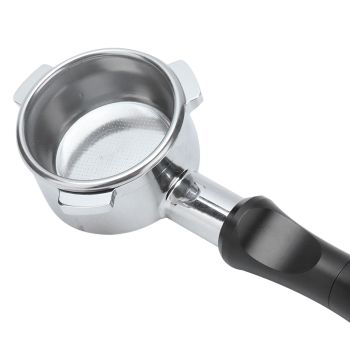 Bottomless Portafilter Frosted Texture Fine Filter Bowl Food Grade Material Comfortable 54mm Coffee Handle Bottomless