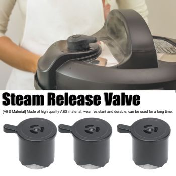 5PCS Steam Release Handle Lightweight Portable Wearable Durable ABS Pressure Cooker Valve