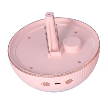550ML Spherical Humidifier Mini Portable Star Projection Humidifier for Home Bedroom USB ChargingPink