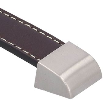 4 Set Furniture Handle Brown Rectangular Drawer Pull for Cabinet Side Doors Luggage