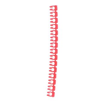 Clip On Cable Marker Waterproof Cable Identification Tube Colorful 0‑9 Number Wire Label Tube Wire Marker