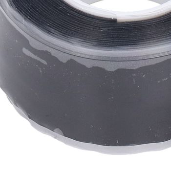 2 Roll/Set 2.5cmx3m Electrical Tape Silicone Self Fusing Tape Pipeline Water Pipe Repair Tape for Garden