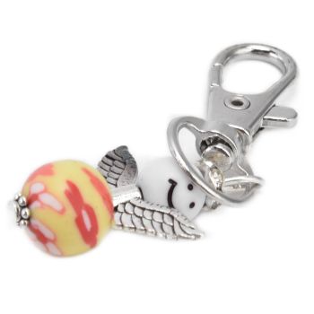 20PCS Cute Keychain Set with Cards Gift Bags for Baby Shower Bridal Shower Wedding Charm Party Favors