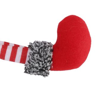 Christmas Ornaments Christmas Ornaments with Legs Plush Faceless Old Man in Deep Forest Christmas StockingsWhite