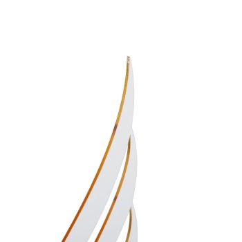 3 Dimensional Thickened Mirror Wall Sticker Acrylic Self Adhesive Wall Decoration for HomeJM740 Gold+EVA Glue